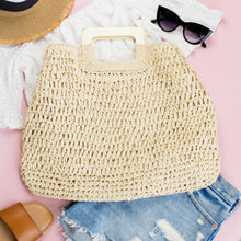 Cargar imagen en el visor de la galería, Oversized Straw Tote
