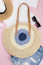 Cargar imagen en el visor de la galería, Straw Circle Tote
