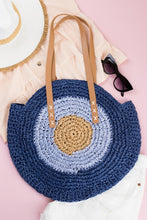 Cargar imagen en el visor de la galería, Straw Circle Tote
