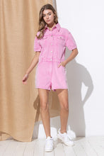 Cargar imagen en el visor de la galería, Washed Denim Overall Romper
