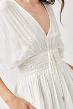 Cargar imagen en el visor de la galería, Smocked Waist with Tassel Strap Dress
