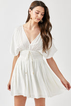 Cargar imagen en el visor de la galería, Smocked Waist with Tassel Strap Dress
