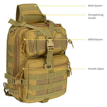 Cargar imagen en el visor de la galería, Tactical Military Medium Sling Range Bag
