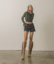 Cargar imagen en el visor de la galería, OASIS SOCIETY OUT WEST - Knee-High Fringe Boots
