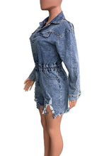 Cargar imagen en el visor de la galería, WOMEN FASHION DENIM ROMPERS
