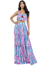 Cargar imagen en el visor de la galería, FASHION WOMEN TWO PIECE DRESS SET
