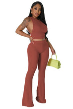 Cargar imagen en el visor de la galería, FASHION WOMEN TWO PIECE PANTS SET
