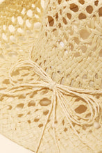 Cargar imagen en el visor de la galería, Fame Straw Weave Rope Ribbon Cowboy Hat
