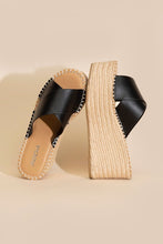 Cargar imagen en el visor de la galería, Partner-s Raffia Platform slides
