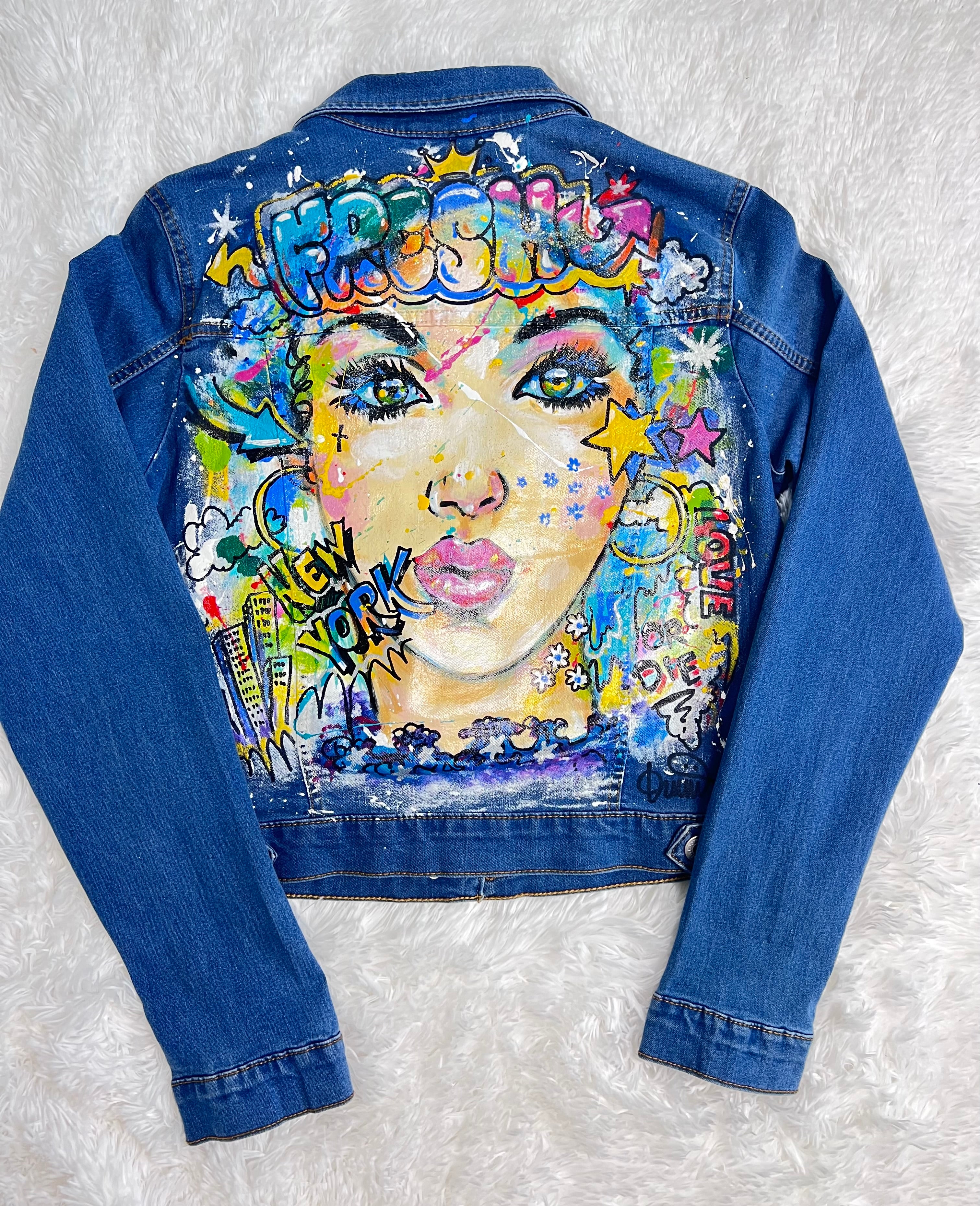 Custom Denim Jacket- New York Style
