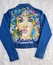 Load image into Gallery viewer, Custom Denim Jacket- New York Style
