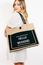 Cargar imagen en el visor de la galería, Hello Weekend Tote Bag
