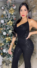 Cargar imagen en el visor de la galería, Sequin Halter Jumpsuit
