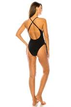 Cargar imagen en el visor de la galería, Classic baywatch style one piece with crossed back
