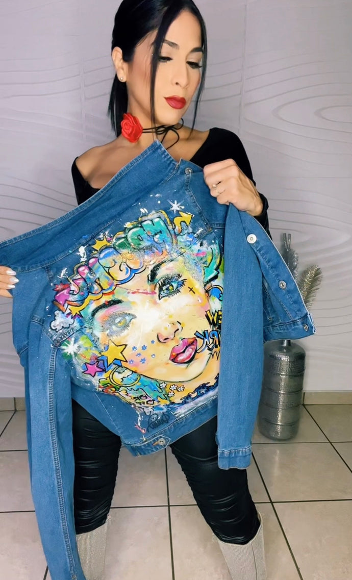 Custom Denim Jacket- New York Style