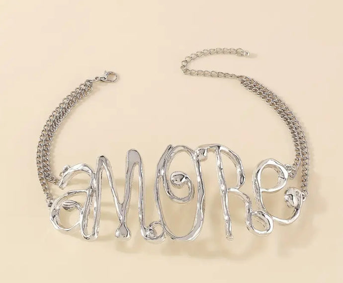 Amore chocker (Silver)