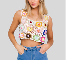 Load image into Gallery viewer, Crochet summer top
