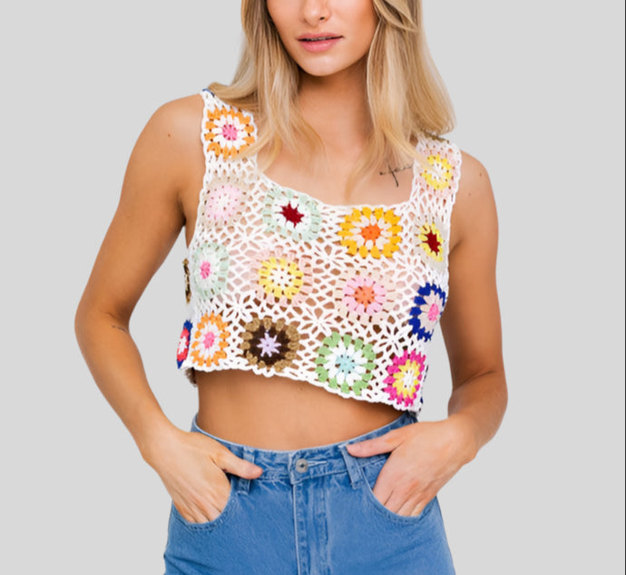 Crochet summer top