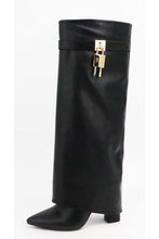 Cargar imagen en el visor de la galería, ZENON-31-FOLD OVER, KNEE HIGH BOOTS
