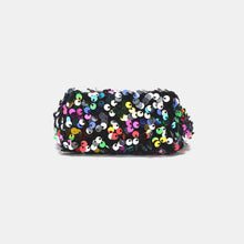 Cargar imagen en el visor de la galería, Nicole Lee USA Sequin Pouch Wristlet Keychain
