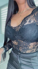 Load and play video in Gallery viewer, Ninexis The Shoulder Lace Top
